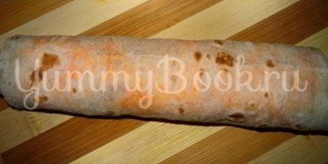 Рецепт рулетиков из лаваша