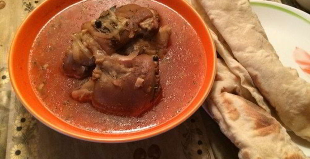 Рецепт рис с морковью в восточном стиле и свиная лопатка с кавказскими травами