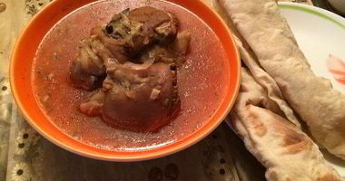 Рецепт Свиной рульки в мультиварке с домашним лавашом