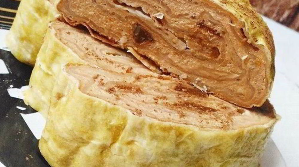 Как приготовить творожно-тыквенный рулет из лаваша