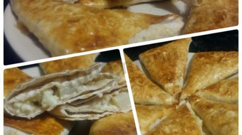 Как приготовить творожно-яблочные конвертики из лаваша
