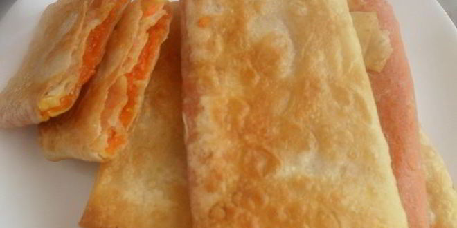 Рецепт тыквы в лаваше