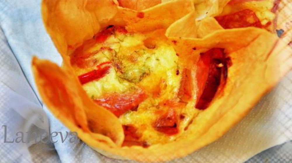 Как приготовить завтрак в лаваше