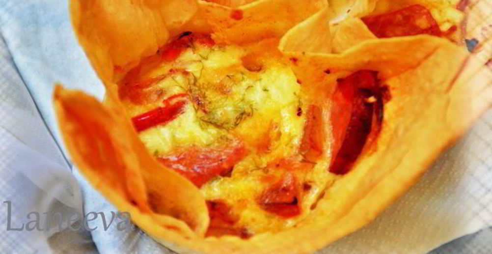 Рецепт завтрак в чизбургере