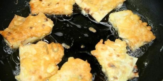 Рецепт жареного лаваша с сыром