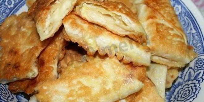 Рецепт жареного лаваша с сыром