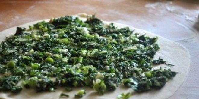 Рецепт бакинских лепешек с зеленью