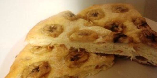 Рецепт банановой фокаччи