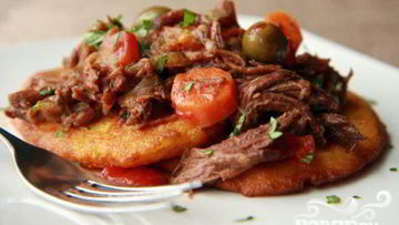 Рецепт Говядины с кукурузными лепешками