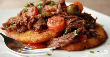 Рецепт Говядины с кукурузными лепешками