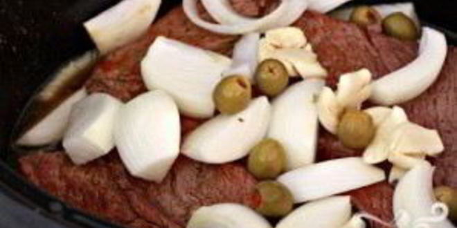 Рецепт говядины с кукурузными лепешками