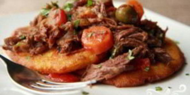 Рецепт говядины с кукурузными лепешками