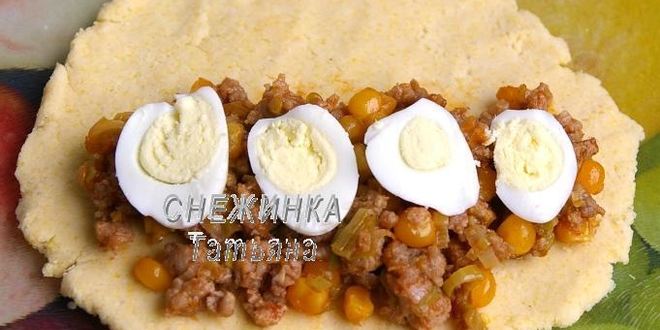 Рецепт кукурузных лепешек с говядиной