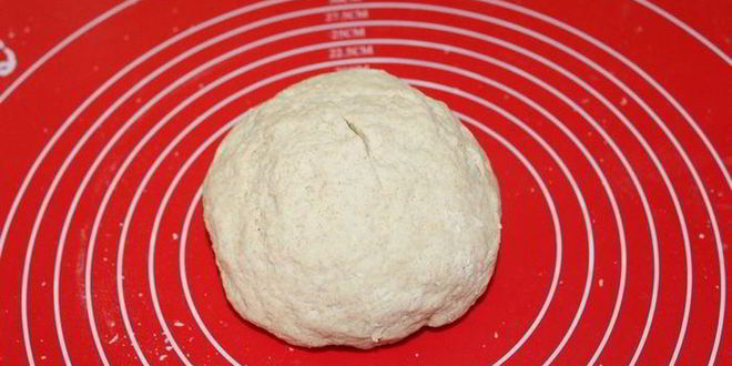 Рецепт лепешек с мукой, брынзой и моцареллой