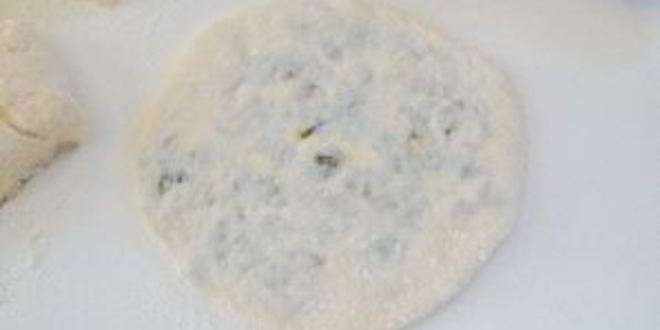 Рецепт лепешек со шпинатом и грибами