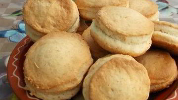 Рецепт Сметанных лепешек в духовке