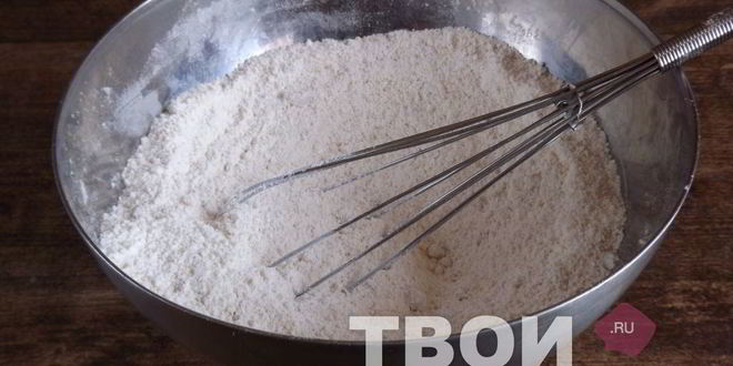 Рецепт черничных маффинов