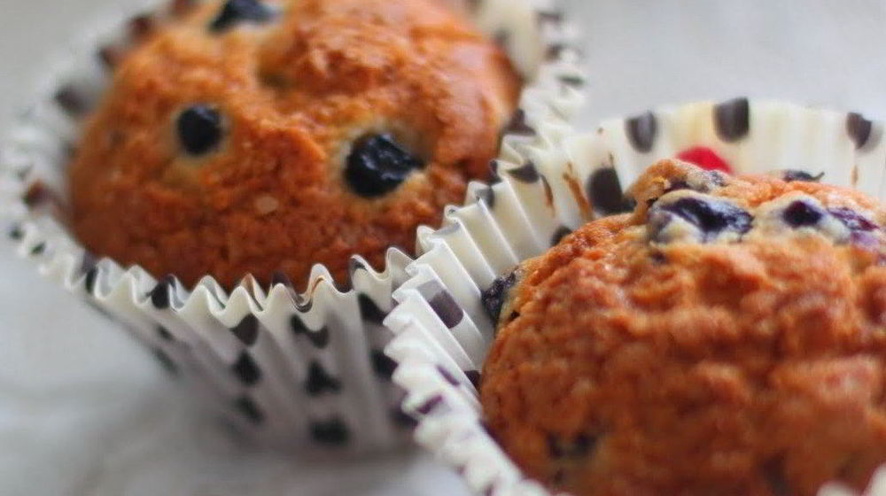 Как приготовить черничных мини-маффинов с корицей