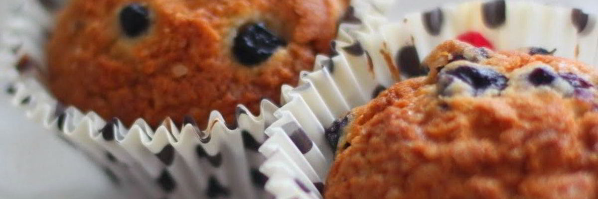 Рецепт Черничных мини-маффинов с корицей