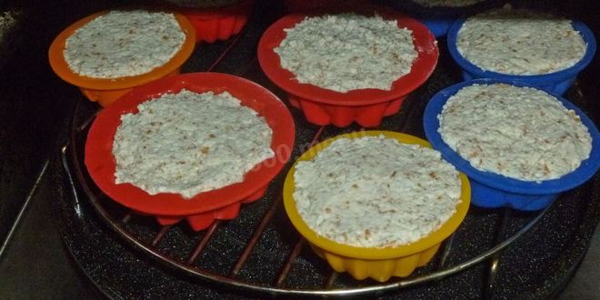 Рецепт диетических творожных маффинов