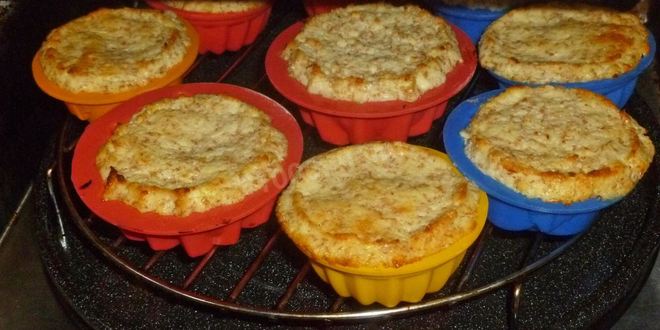 Рецепт диетических творожных маффинов