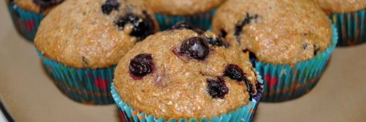 Рецепт Лимонных маффинов с черникой