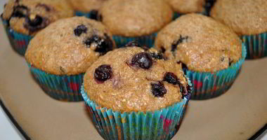 Рецепт Лимонных маффинов с черникой