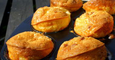 Рецепт Маффинов с беконом и сыром