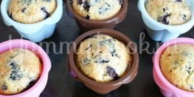 Рецепт маффинов с черной смородиной