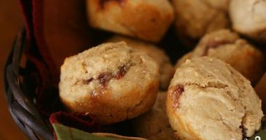 Рецепт Маффинов с джемом и арахисовым маслом