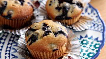 Рецепт Маффинов с ежевикой