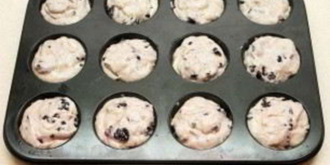 Рецепт маффинов с ежевикой