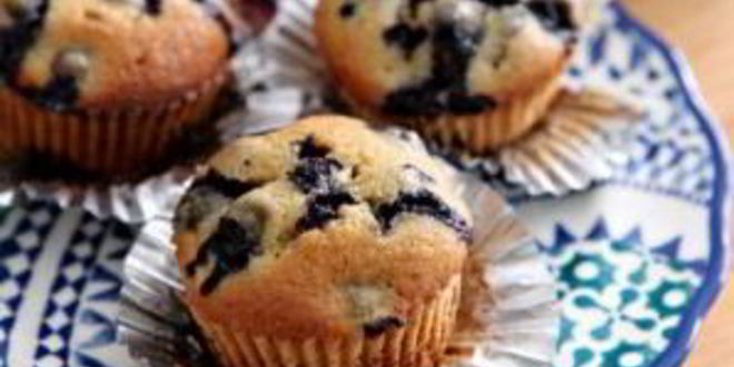 Рецепт маффинов с ежевикой