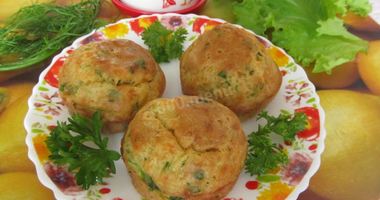 Рецепт Маффинов с кабачком и сыром
