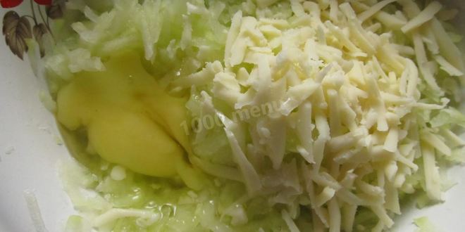 Рецепт маффинов с кабачком и сыром