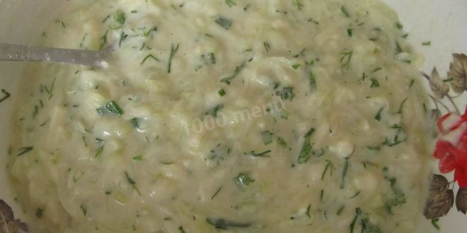 Рецепт маффинов с кабачком и сыром