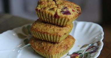 Рецепт Маффинов с хлопьями и сливами