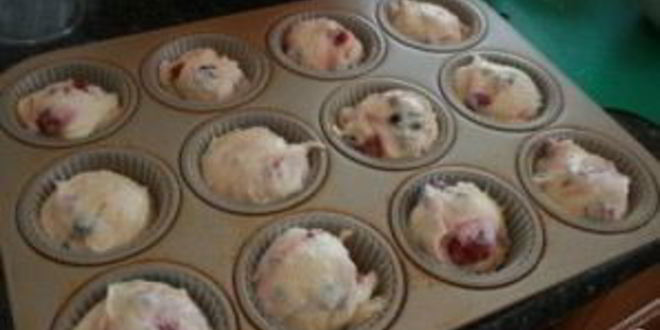 Рецепт маффинов с малиной