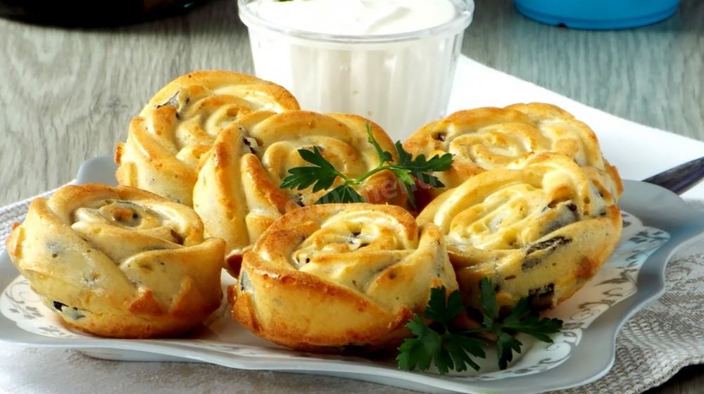 Как приготовить маффинов с солеными горькушками