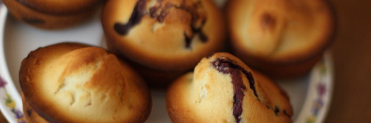 Рецепт Маффинов с целой голубикой