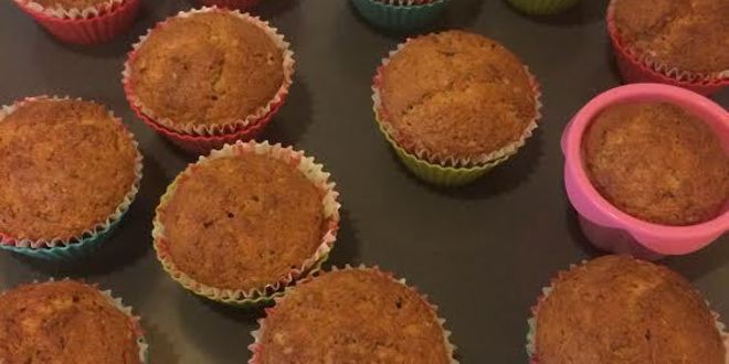 Рецепт маффинов с цукини и цельнозерновой мукой