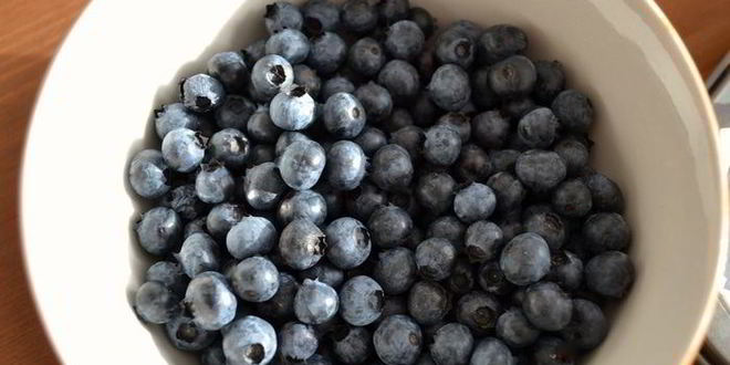 Рецепт маффинов здоровье с цельнозерновой мукой и черникой