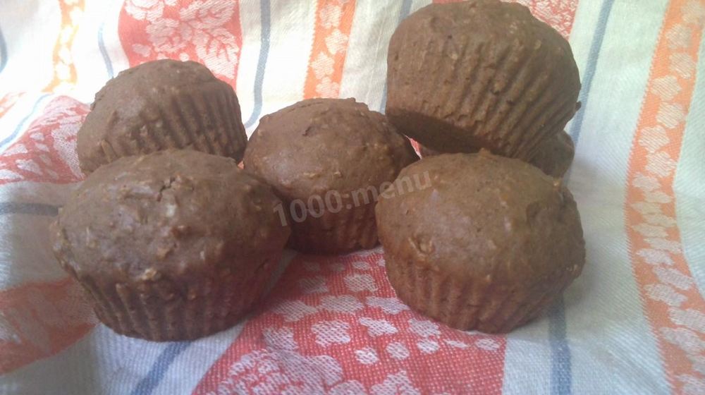 Как приготовить шоколадных маффинов с кокосом