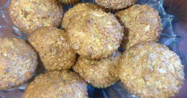 Рецепт Яблочных маффинов с орехами