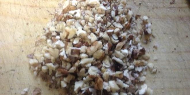 Рецепт яблочных маффинов с орехами