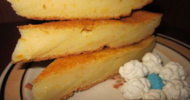 Рецепт Кукурузна-апельсинового манник