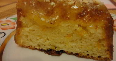 Рецепт Манника апельсинового с цитрусовой помадкой