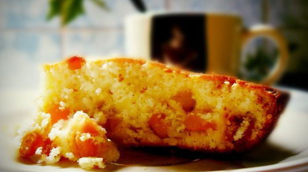 Как приготовить манник на сметане с курагой