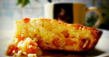 Рецепт Манника на сметане с курагой