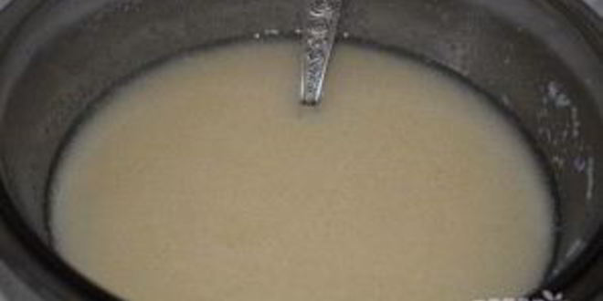 Рецепт манника простого на молоке